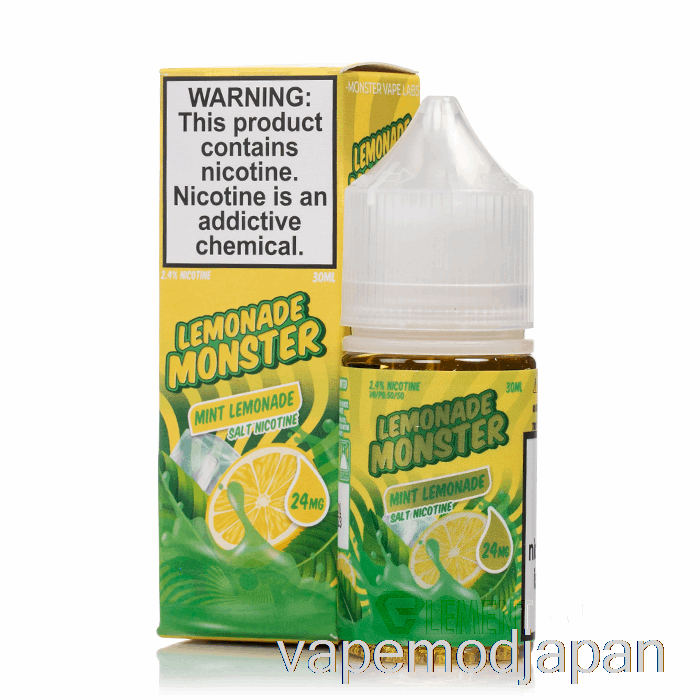 VAPE MOD ミント - レモネード モンスター ソルト - 30ml 24mg